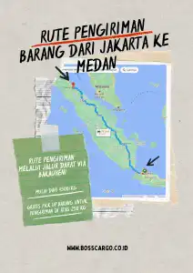 Jalur cargo jakarta ke medan